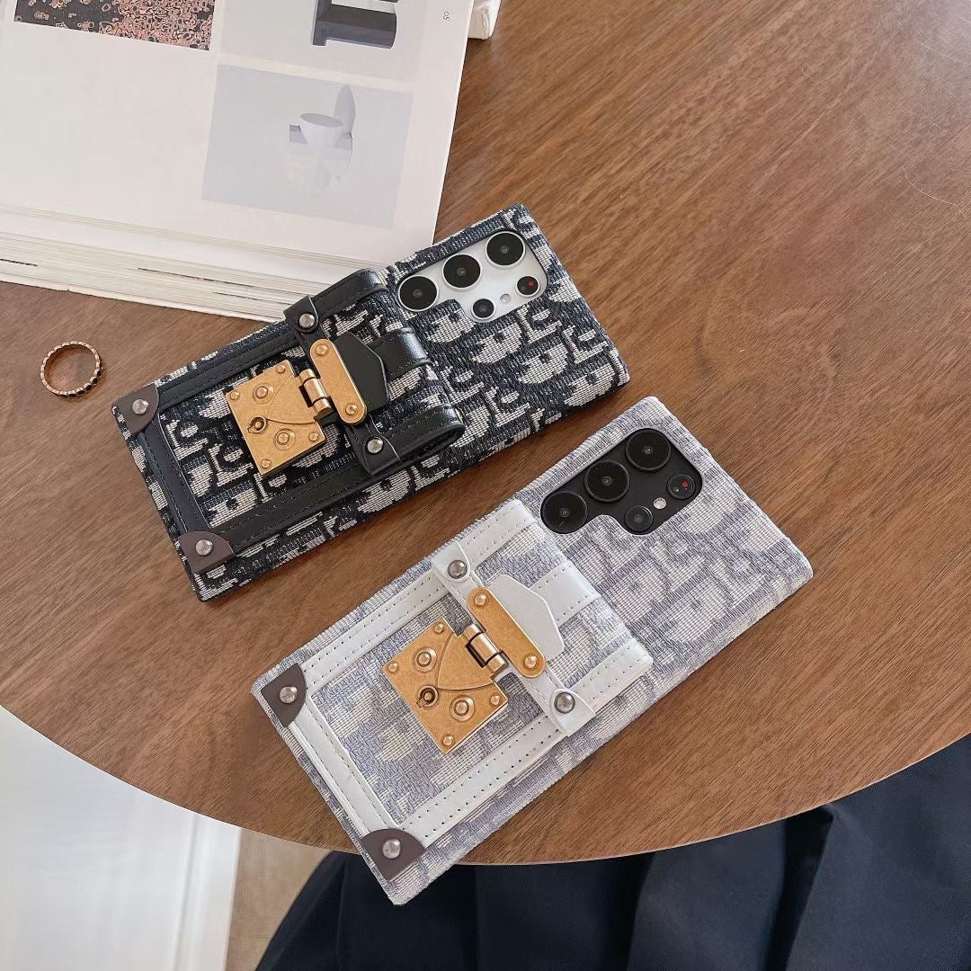 Klassisches Galaxy Case mit Halter für Samsung