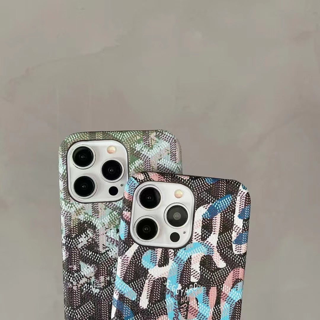 Schwarzes, mehrfarbiges Galaxy-Case für Samsung