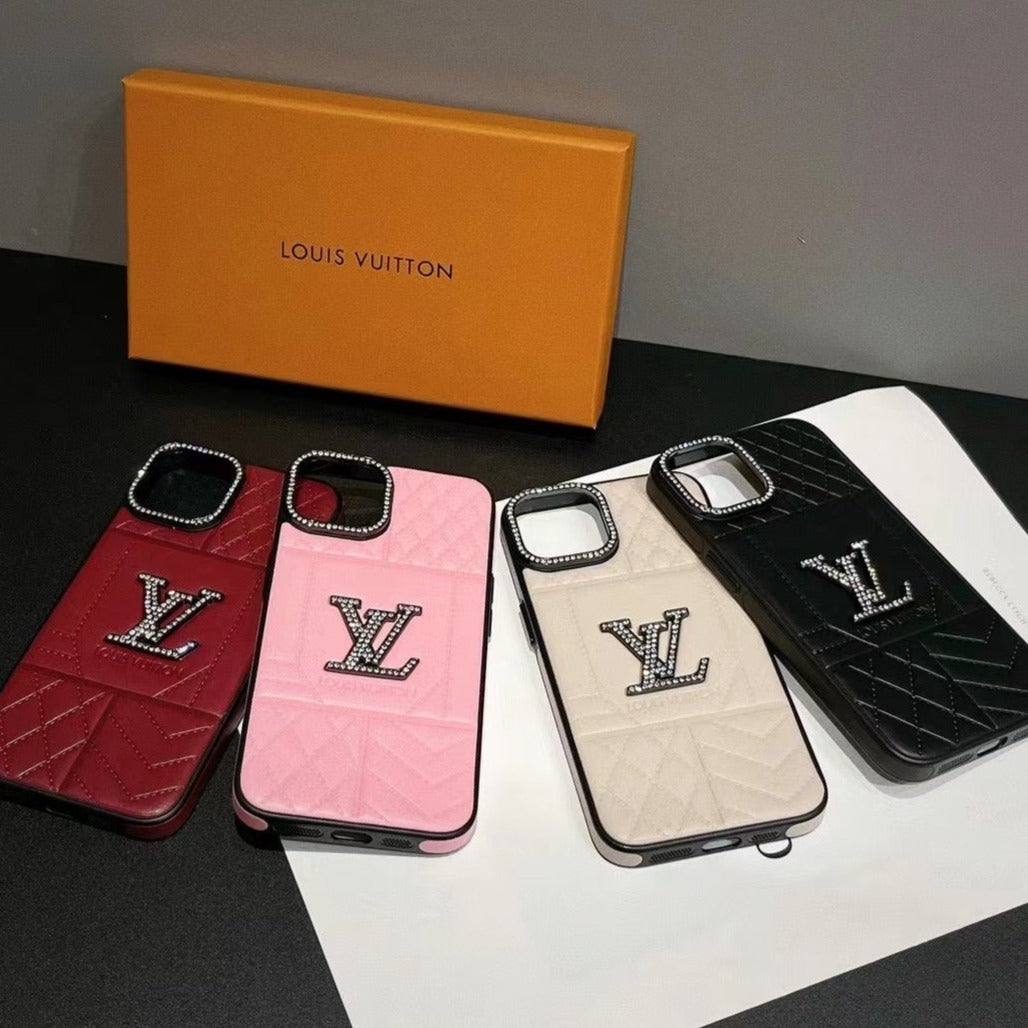 Custodia per telefono alla moda con lettere per iPhone