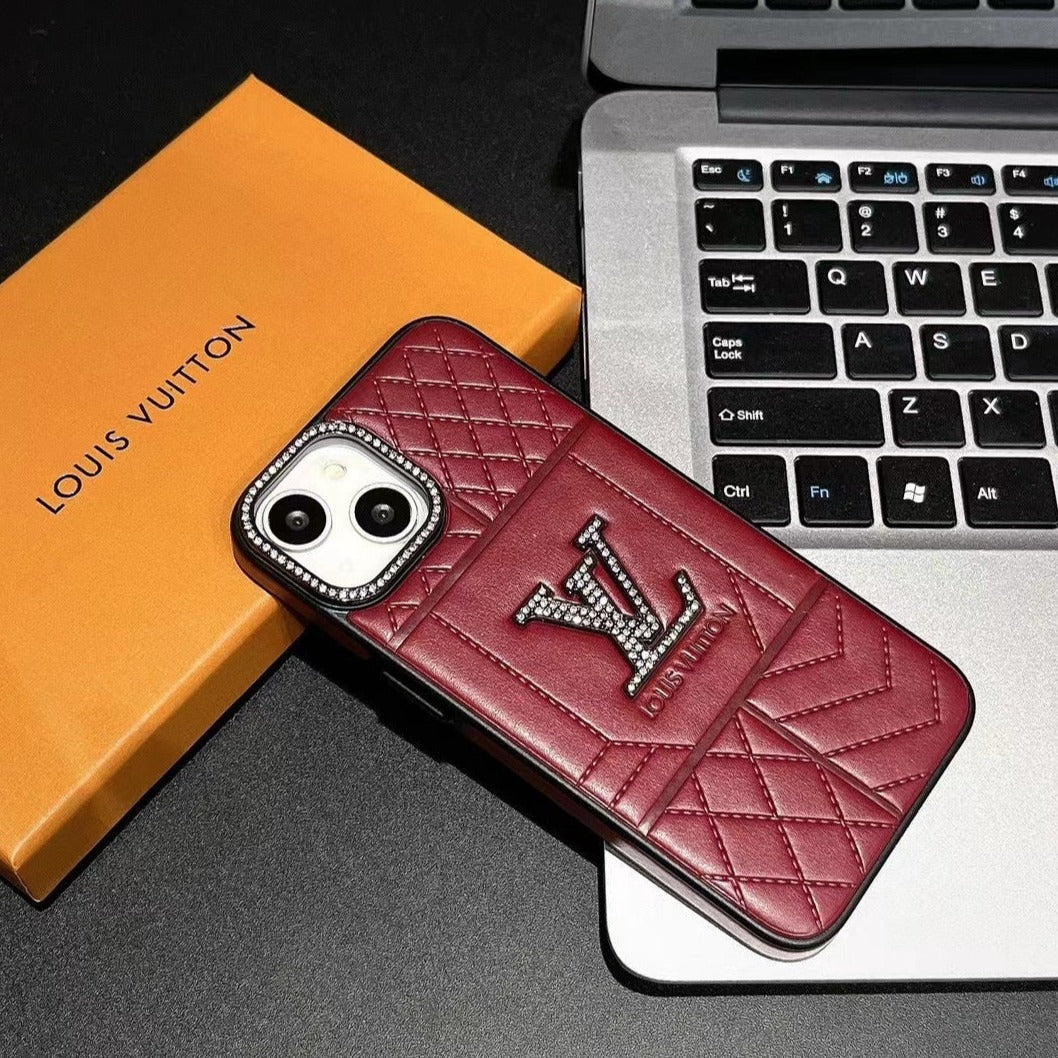 Custodia per telefono alla moda con lettere per iPhone