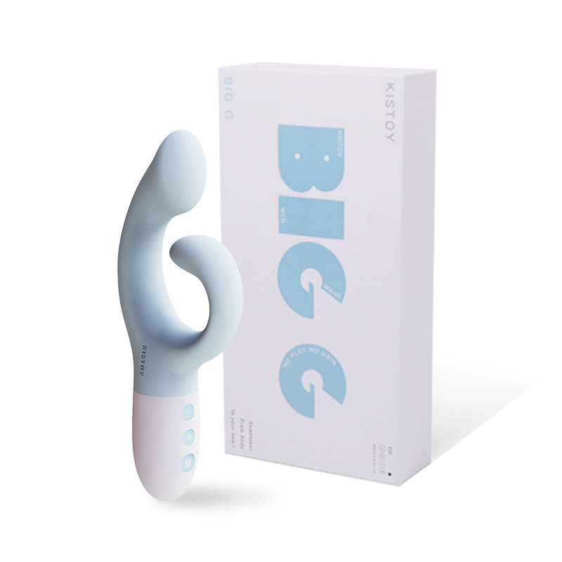 KISTOY Big G Vibratore Rabbit per il Riscaldamento del Clitoride e del Punto G