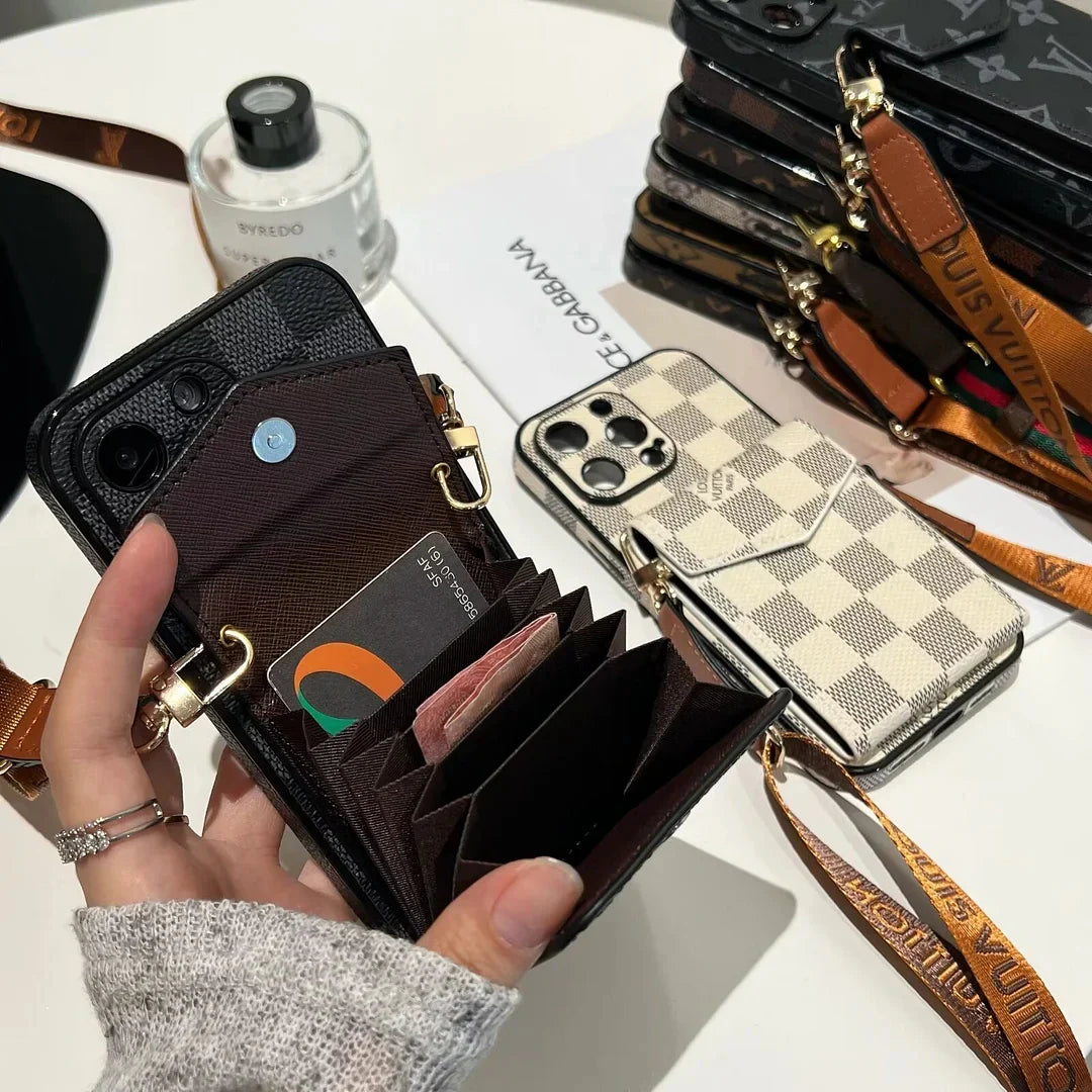 Elegante custodia a tracolla per iPhone