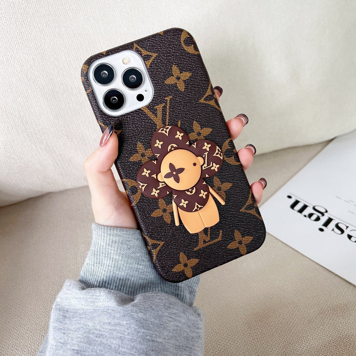 Bunte Blumen Galaxy Hülle für Samsung