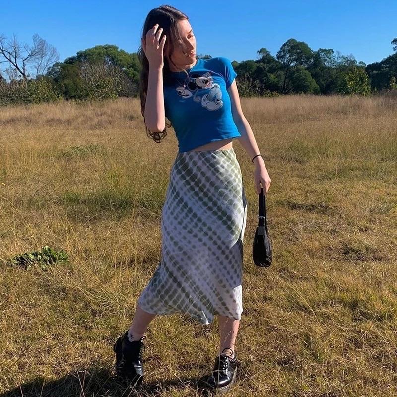 Gonna midi tie-dye "Michelle"