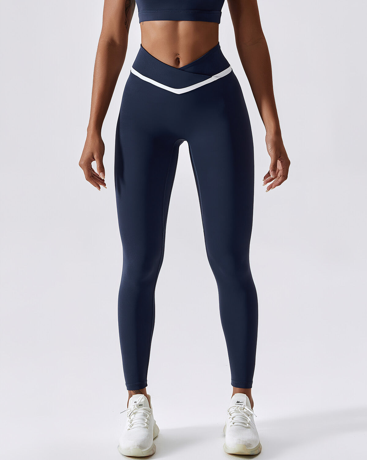 Leggings senza cuciture Natalie - Blu