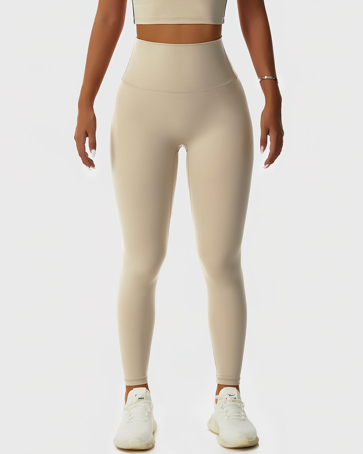 Leggings senza cuciture Paisley - Beige