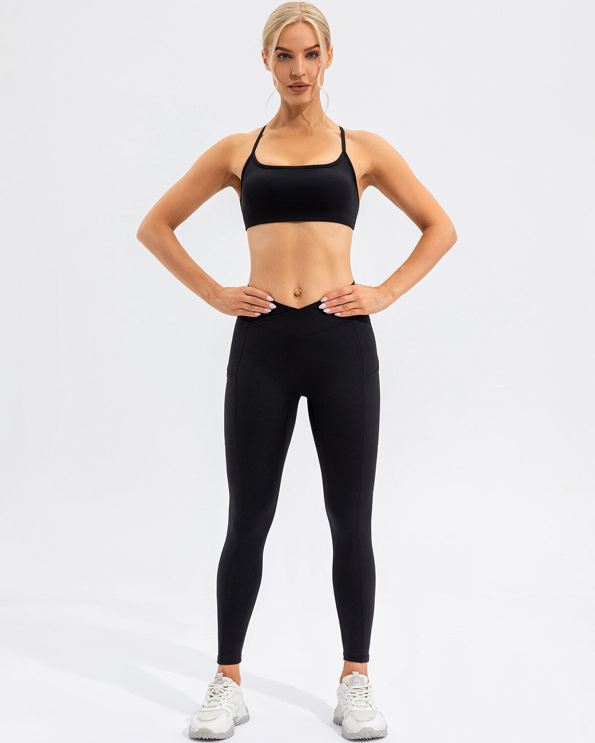 Leggings Sophie Scrunch Pocket - Nero