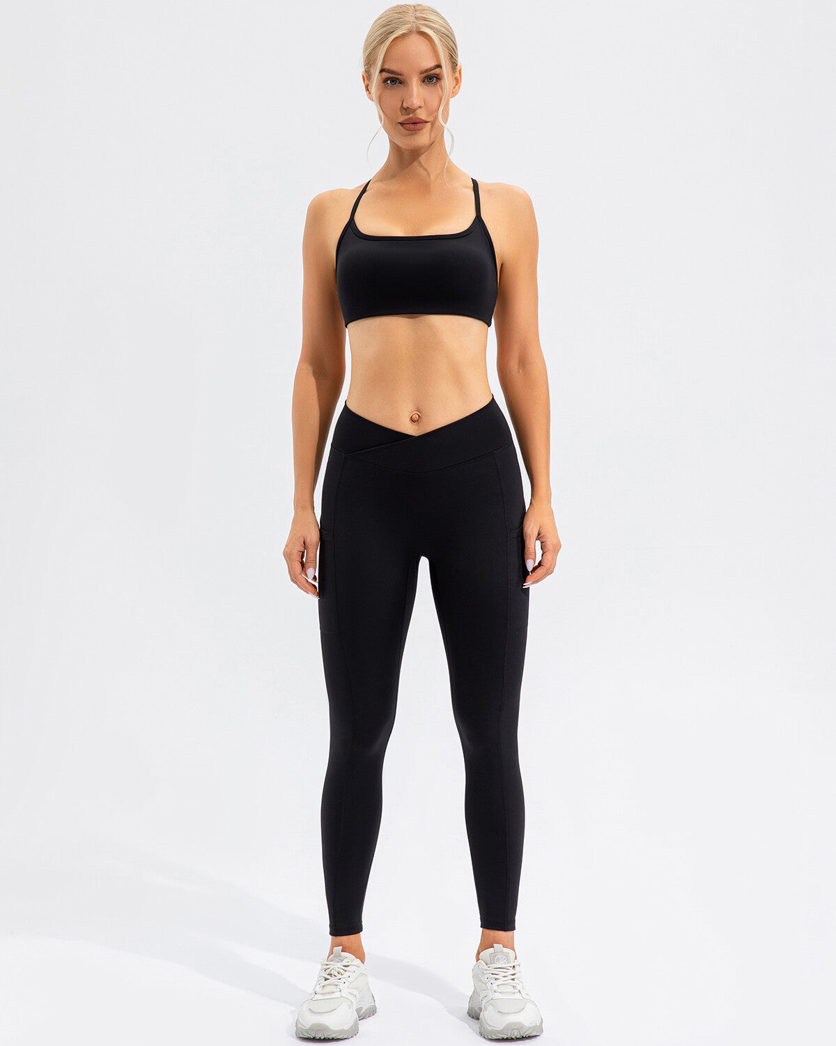 Leggings Sophie Scrunch Pocket - Nero