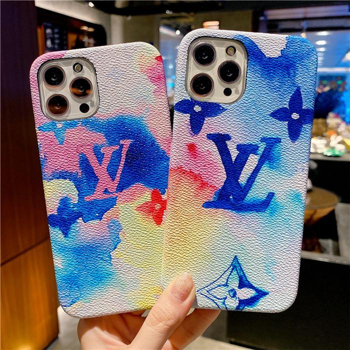 Bunte blaue Galaxy-Hülle für Samsung