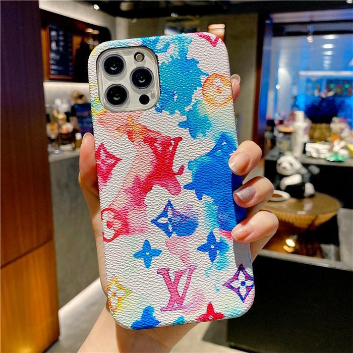 Bunte blaue Galaxy-Hülle für Samsung