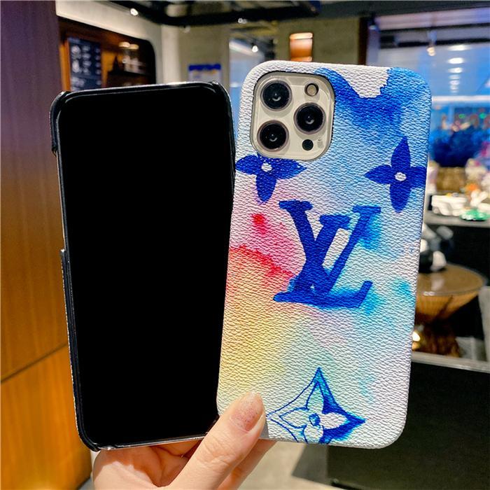 Bunte blaue Galaxy-Hülle für Samsung
