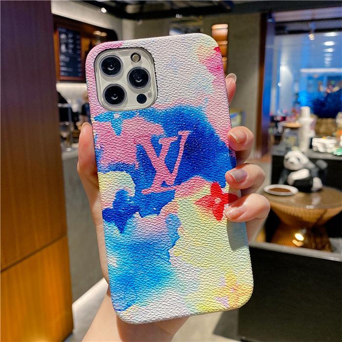 Bunte blaue Galaxy-Hülle für Samsung
