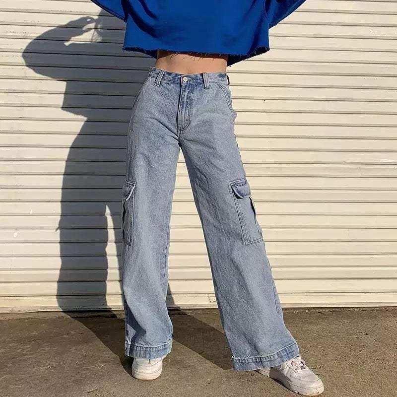 Jeans utility blu vintage