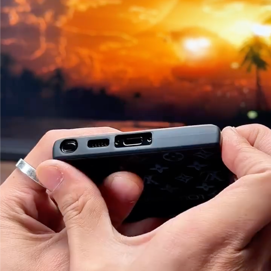 Black Trendy Galaxy Case For Samsung