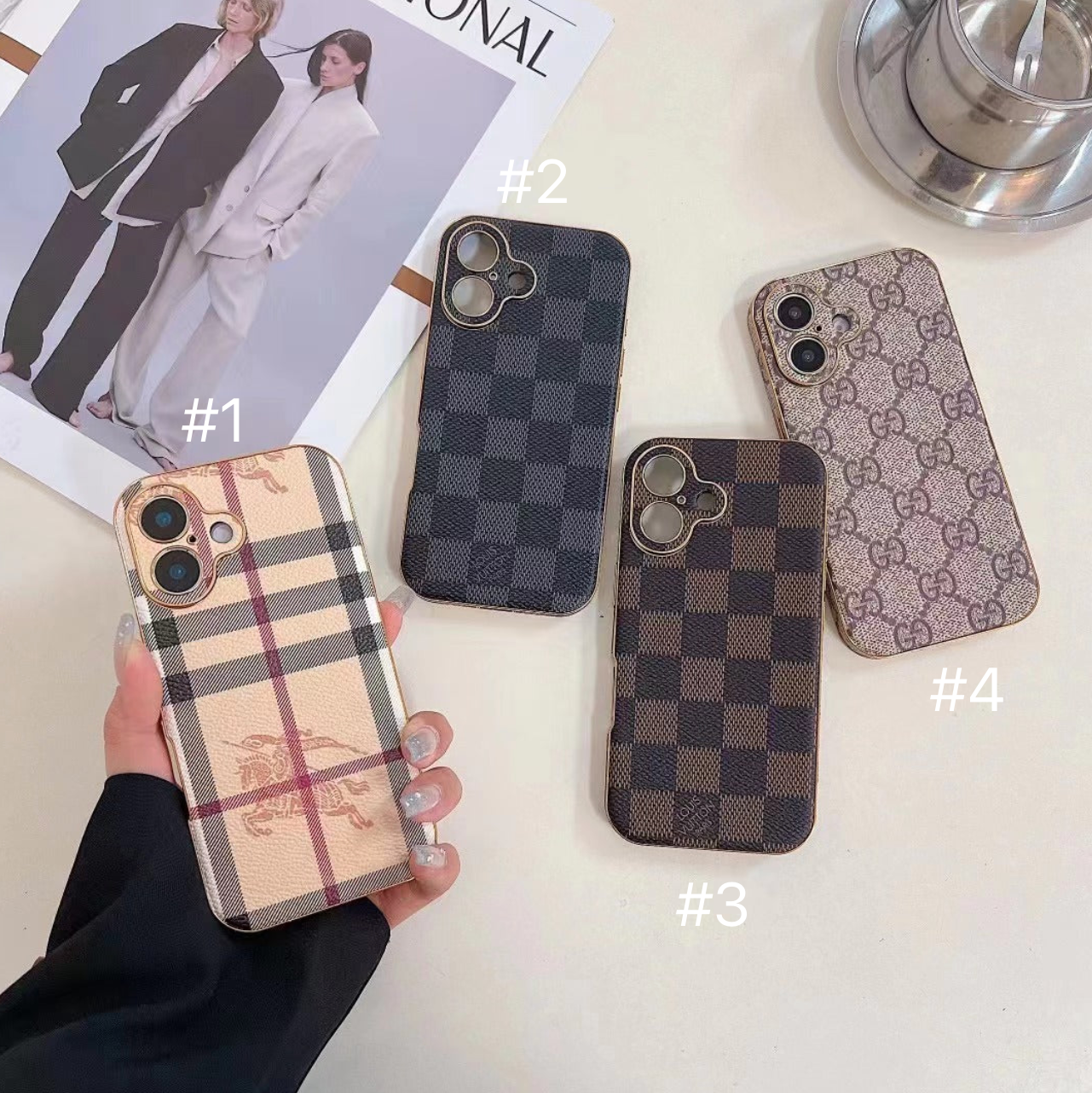 Custodia per iPhone con scolorimento