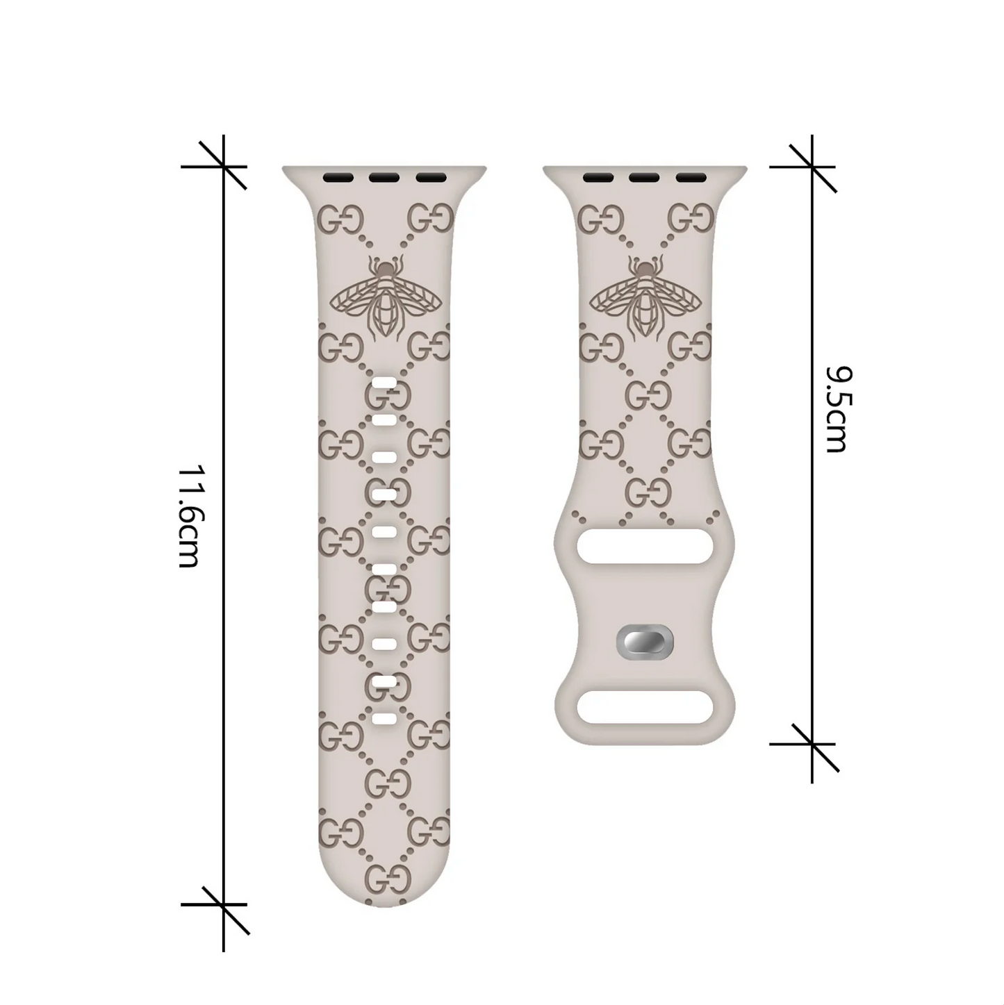 Bee Printing Apple Watch Straps