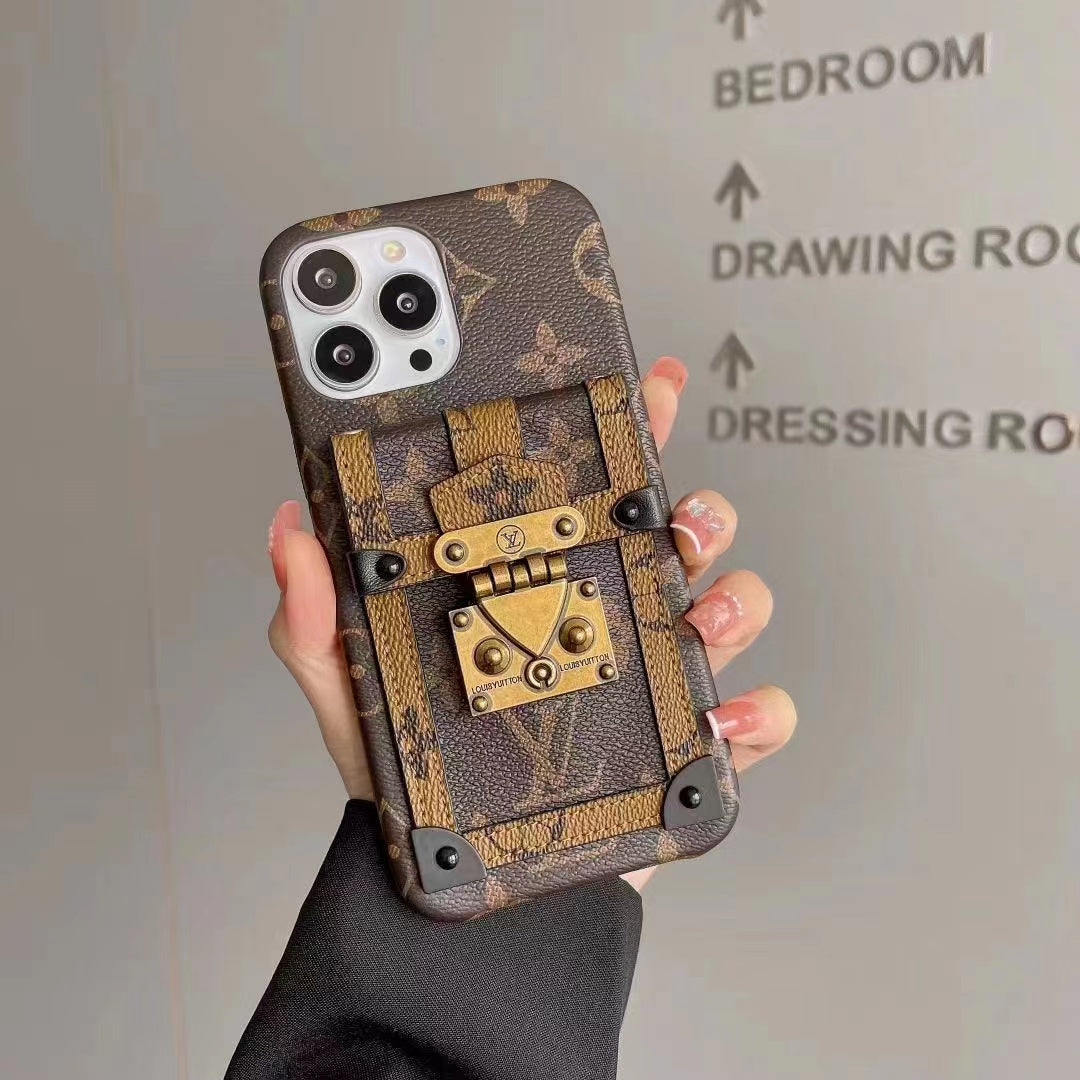 Custodia per telefono con carta di credito alla moda per iPhone