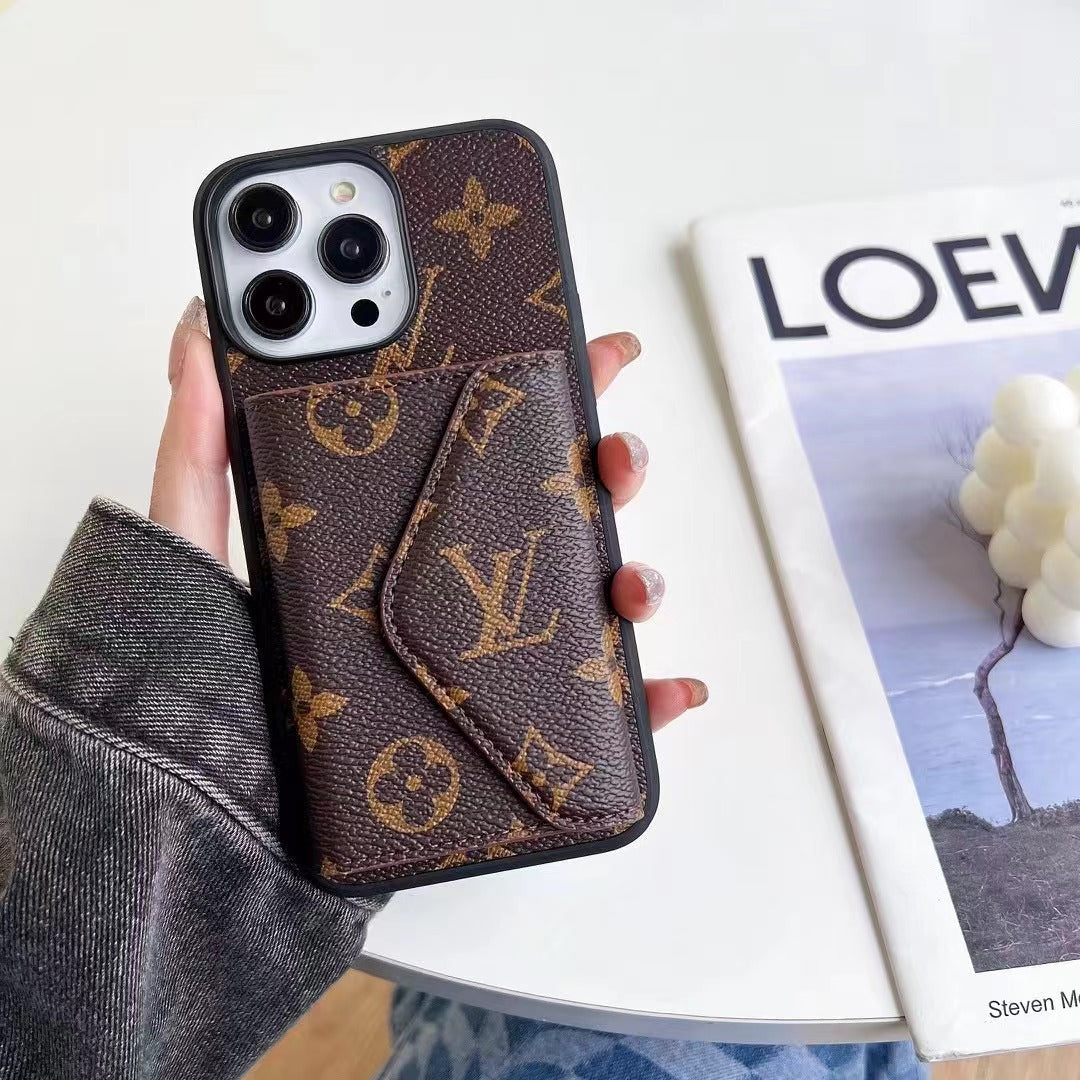 Exklusive Handyhülle mit Kartenfach für das iPhone