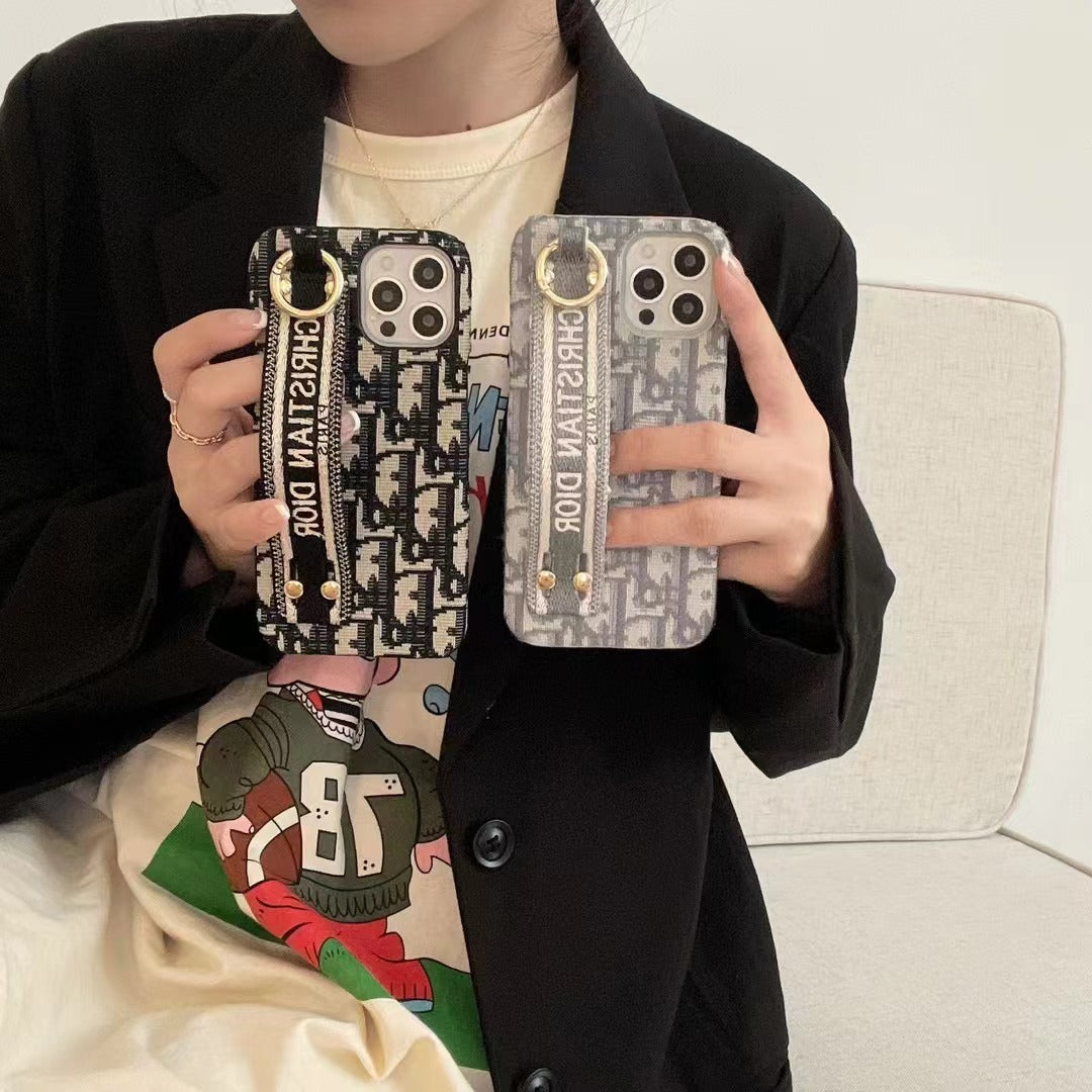 Custodia per telefono alla moda retrò per iPhone