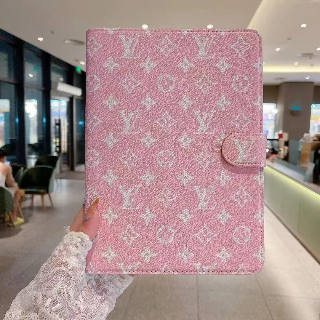 Custodia per iPad con design classico rosa