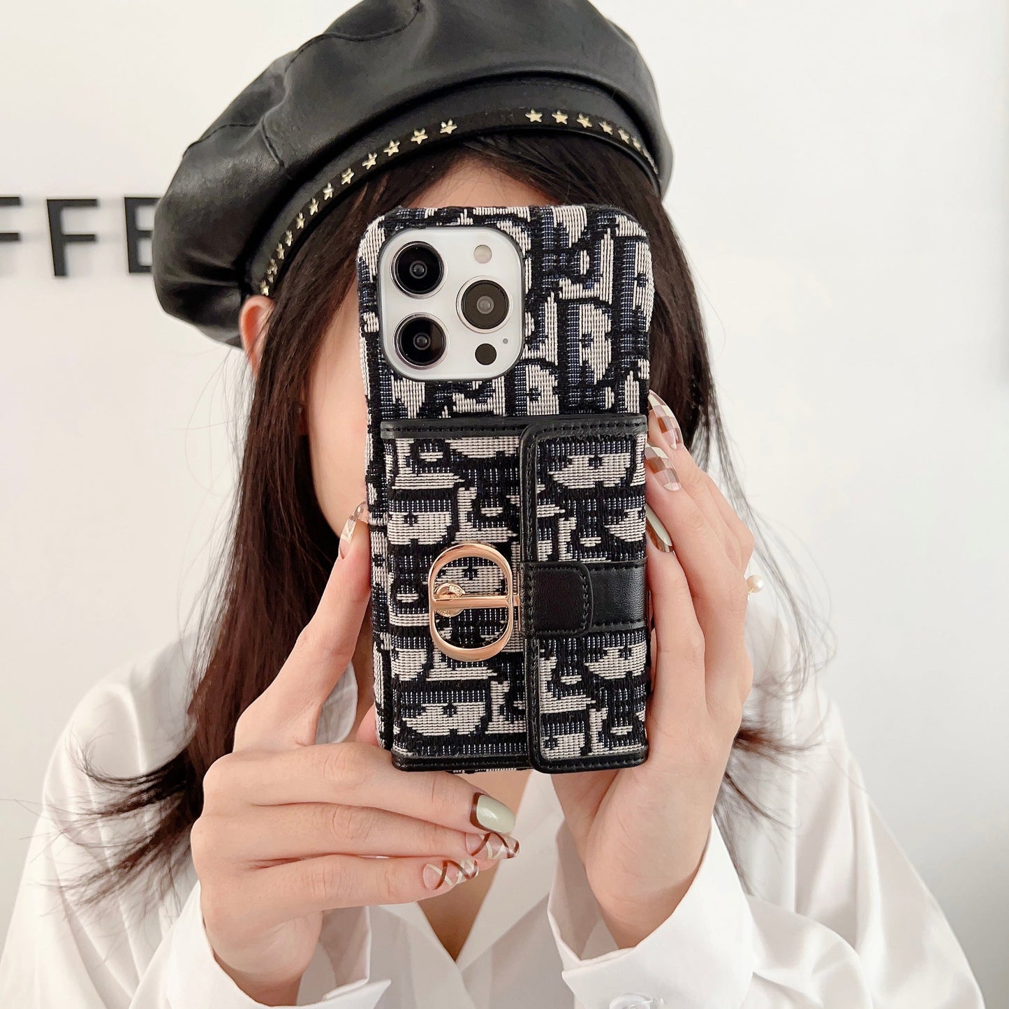 Coque Galaxy tendance noire pour Samsung