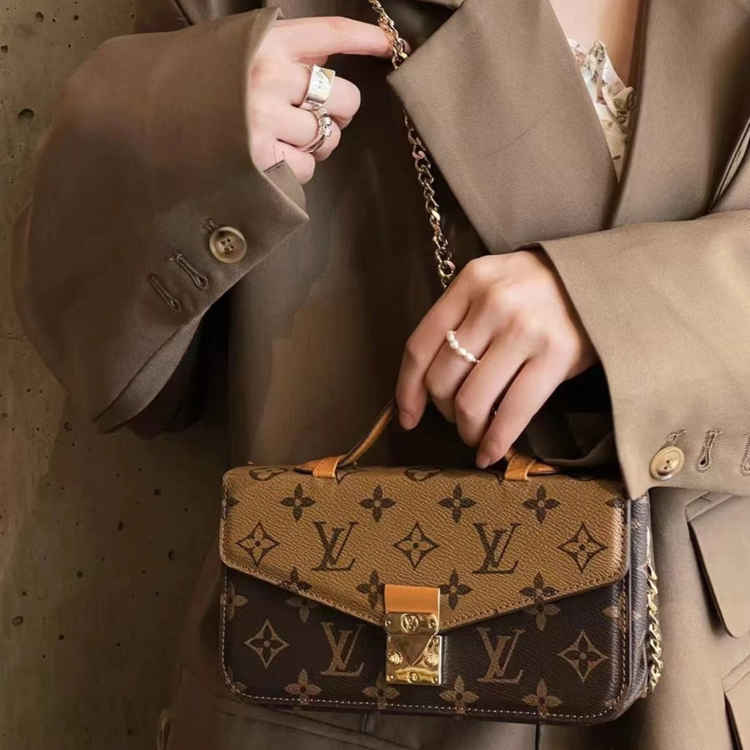 Beliebte braune Handytasche