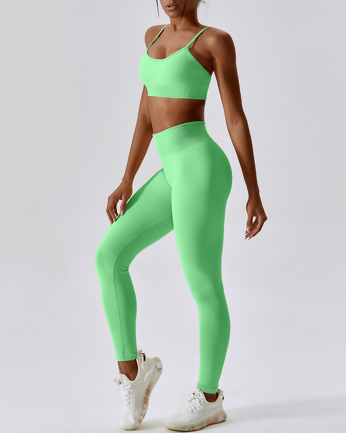 Leggings senza cuciture Zuri - Verde