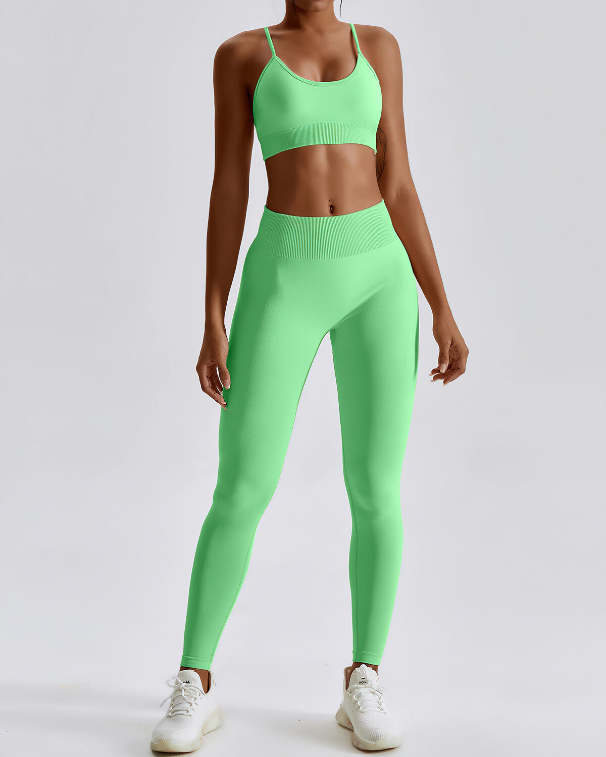Leggings senza cuciture Zuri - Verde