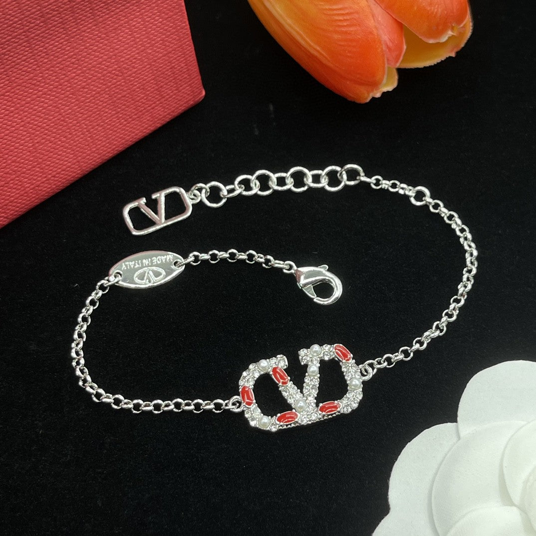Vintage Silber Diamant Schmuckset