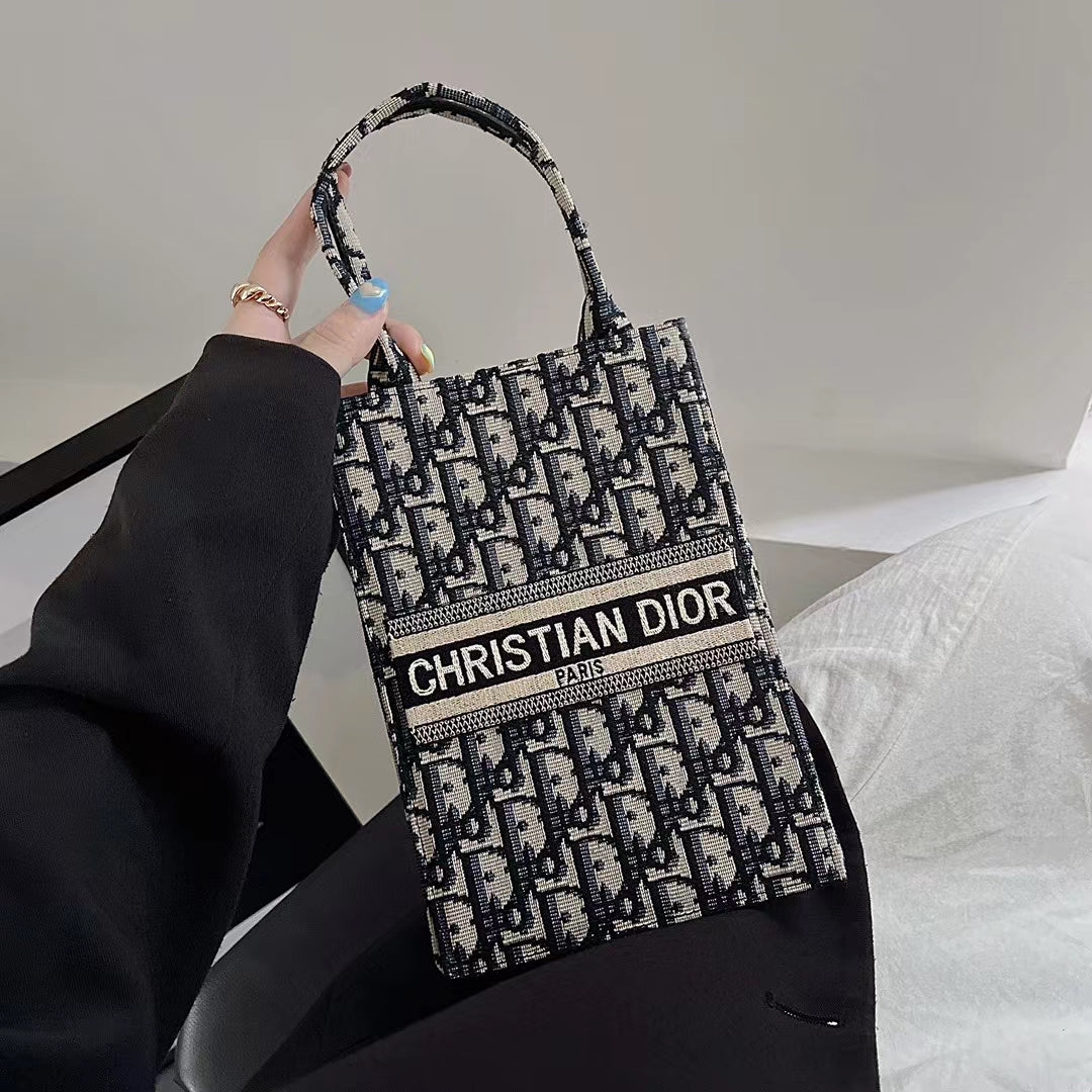 Borsa estiva vintage per telefono