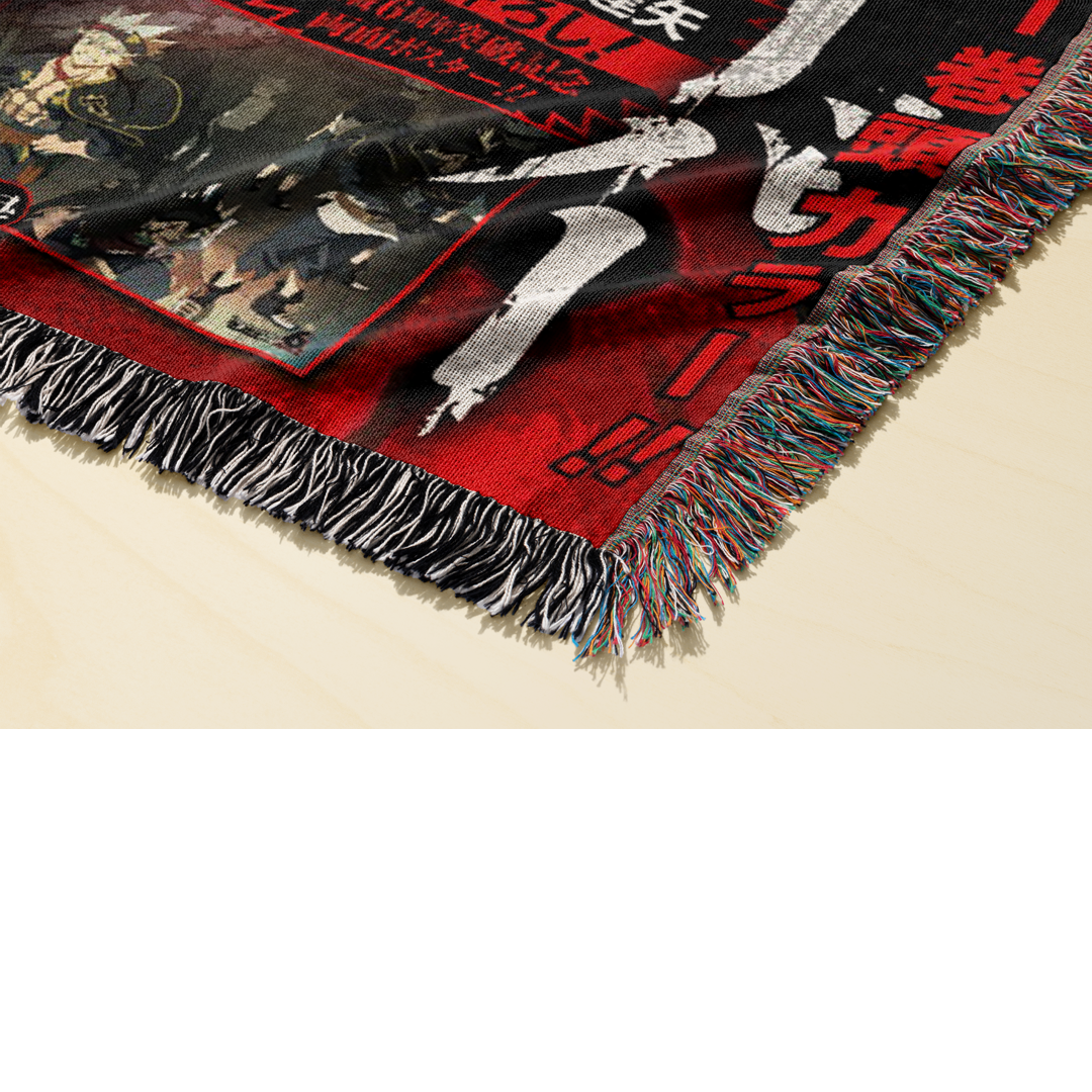 Arazzo con coperta intrecciata Clover 2