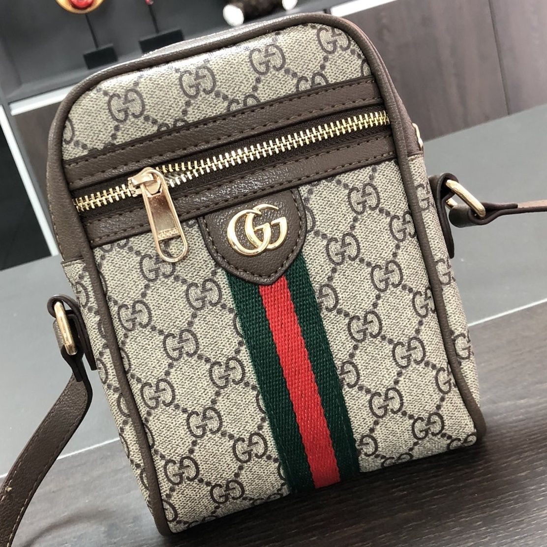 Borsa per telefono Trend Grey Coin