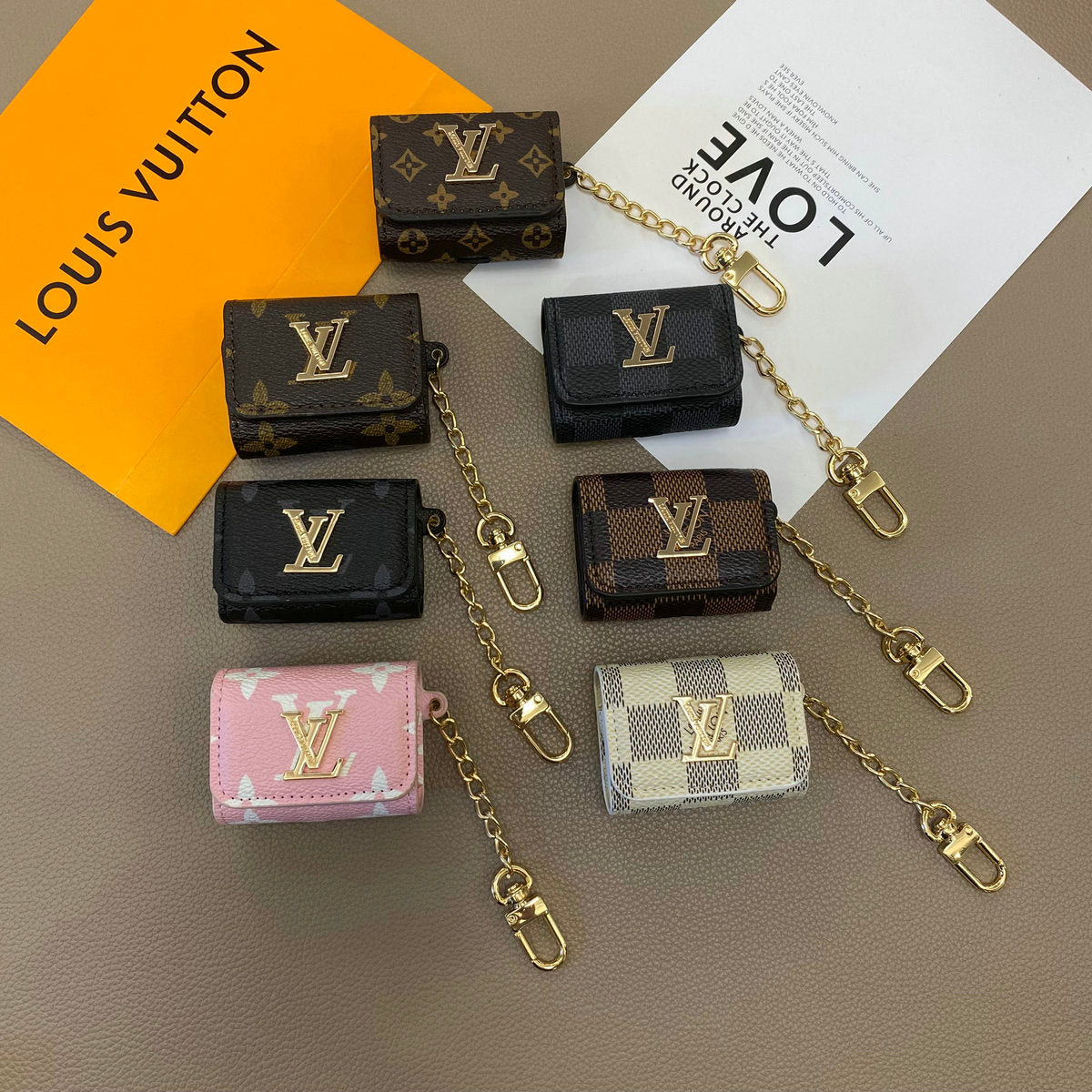 Custodie protettive per AirPods in pelle bionica