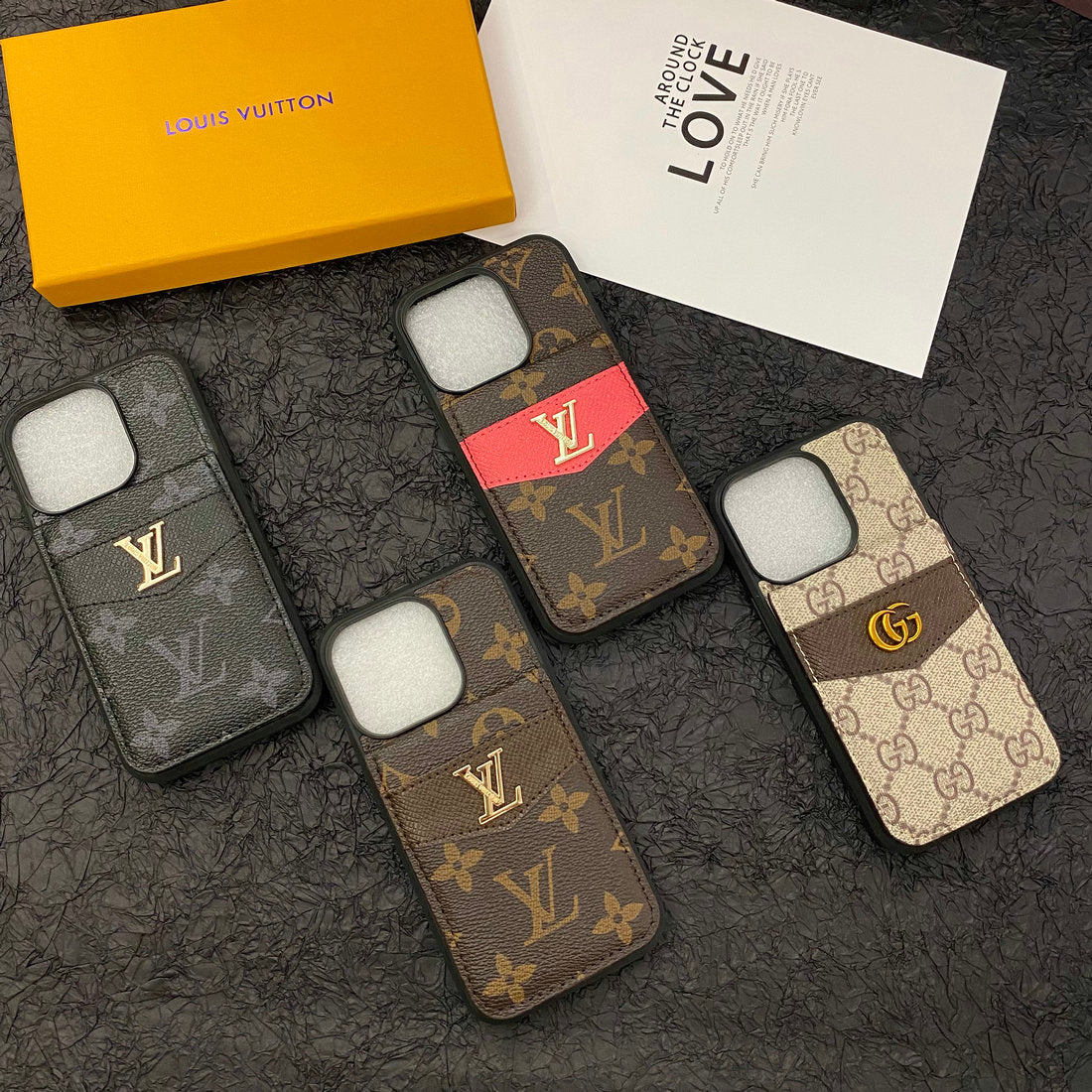 Étui porte-cartes tendance pour Samsung