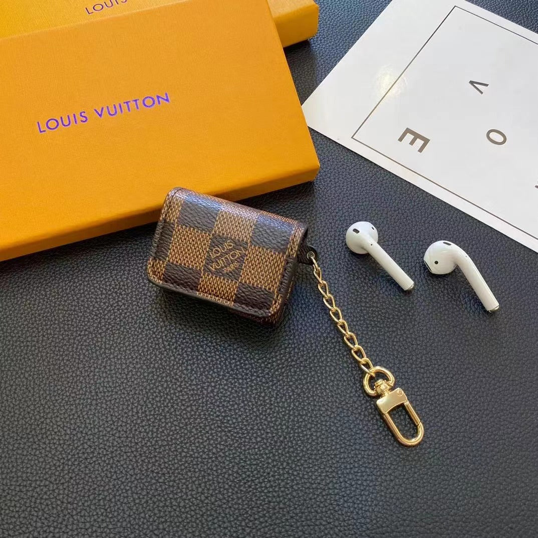 Custodia per AirPods con motivo classico sbiadito