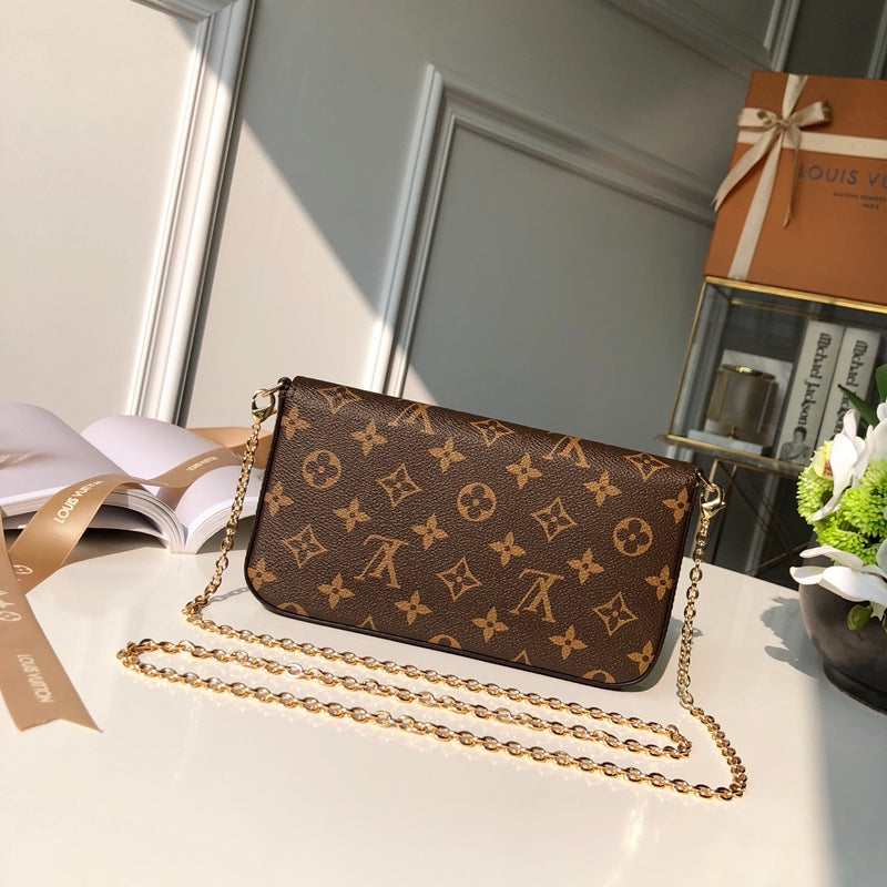 Borsa Pochette quadrata alla moda