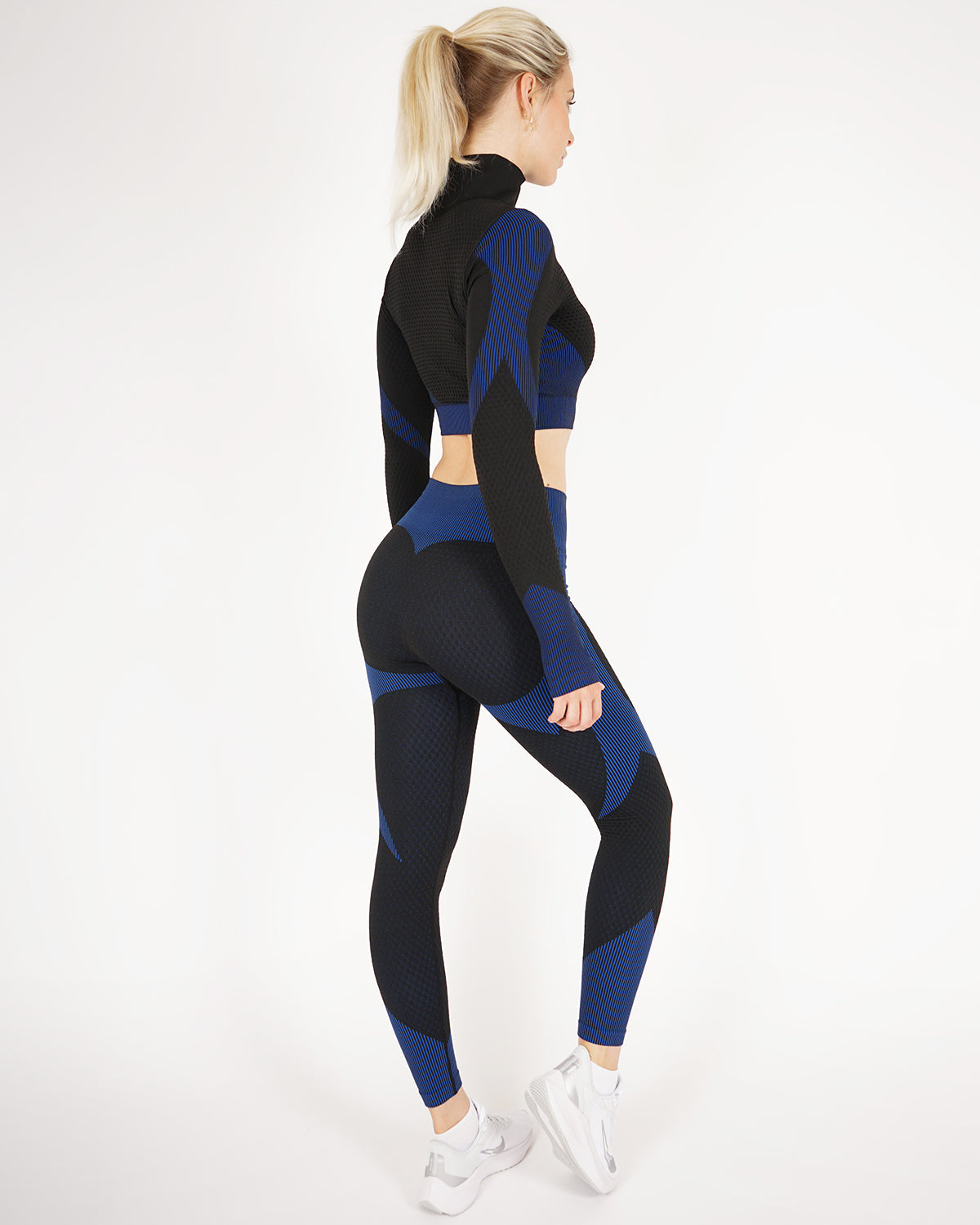 Leggings senza cuciture Embrace - Blu