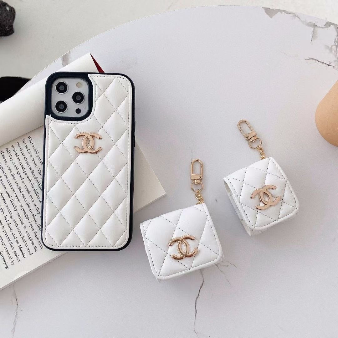 AirPods-Hülle mit Gittermuster