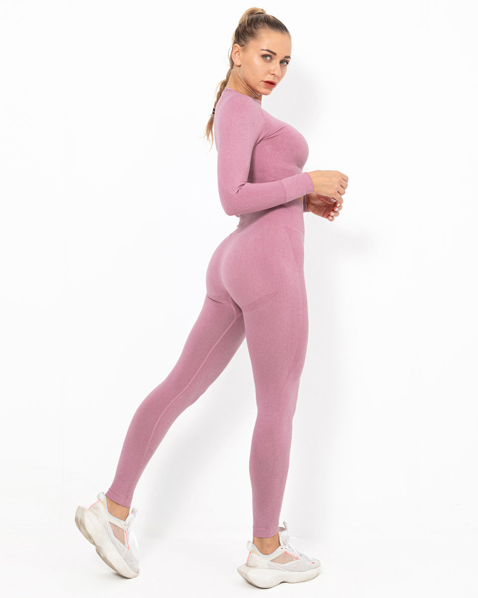Leggings senza cuciture Felicity - Rosso