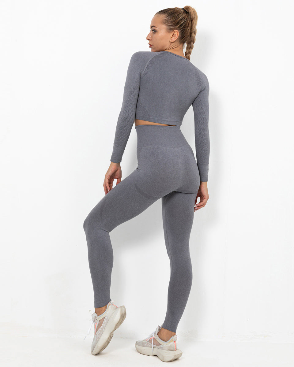 Leggings senza cuciture Felicity - Grigio