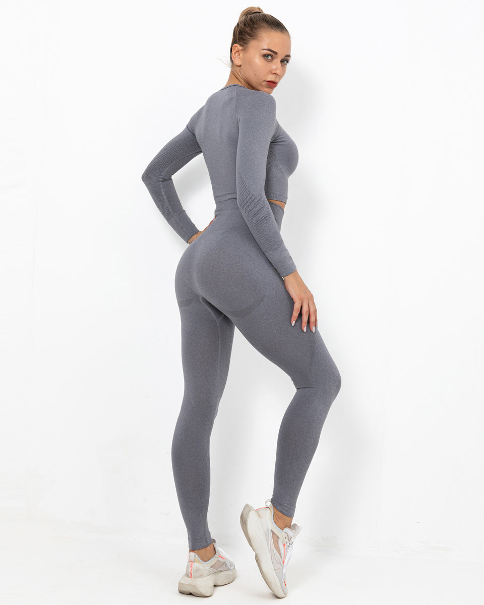 Leggings senza cuciture Felicity - Grigio