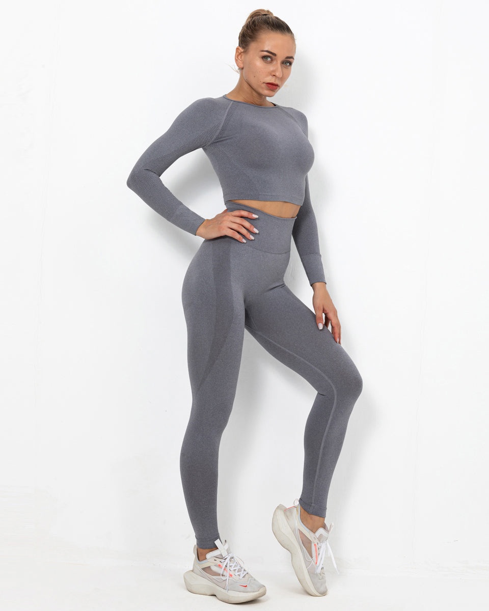 Leggings senza cuciture Felicity - Grigio