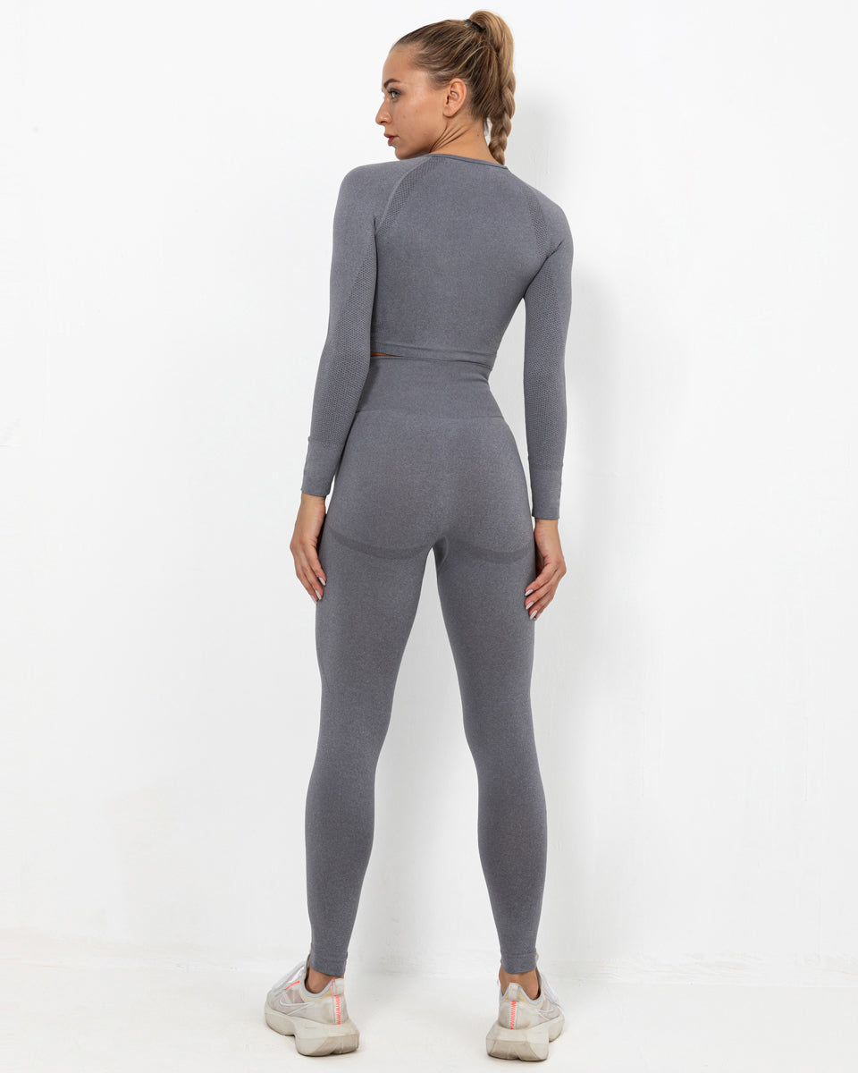 Leggings senza cuciture Felicity - Grigio