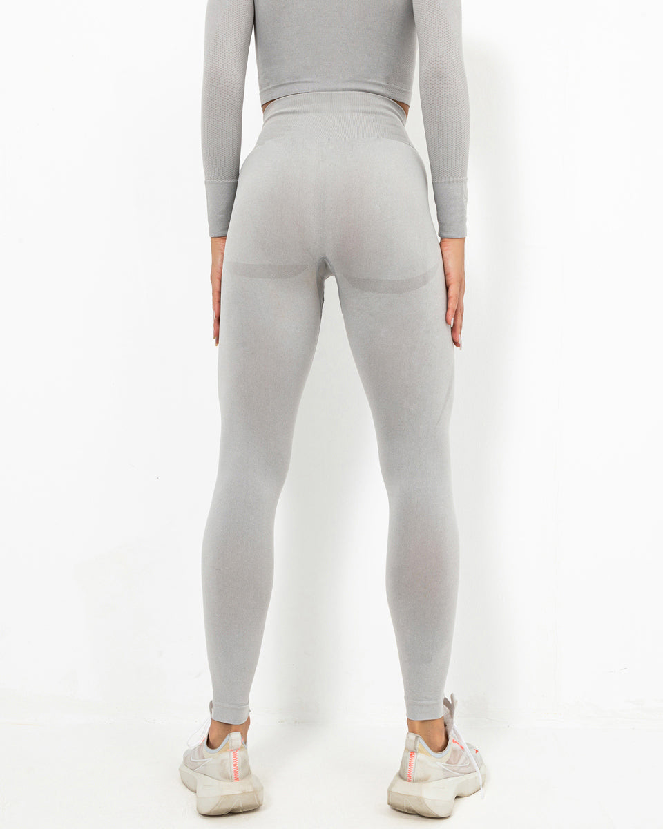 Leggings senza cuciture Felicity - Grigio chiaro