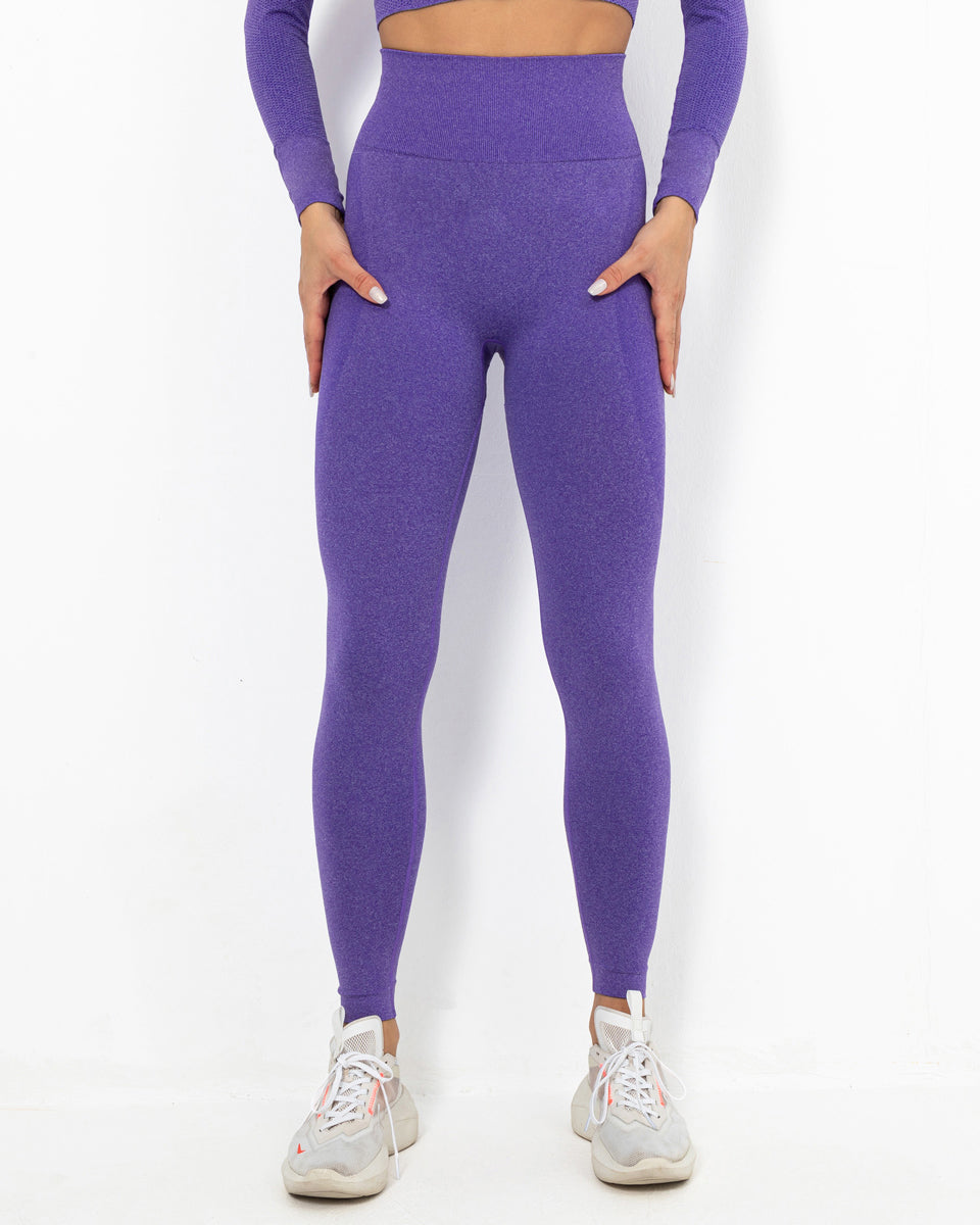 Leggings senza cuciture Felicity - Viola