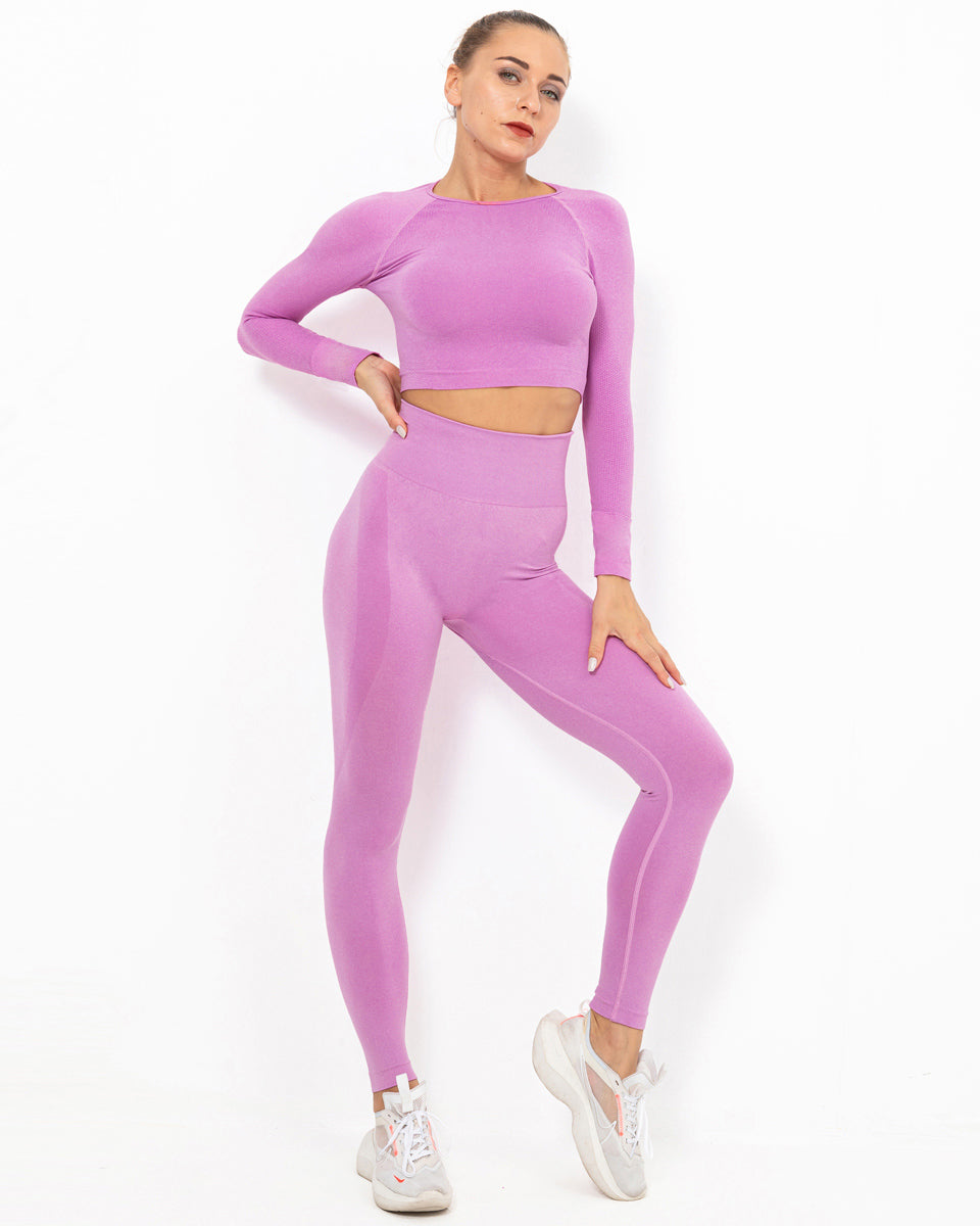 Leggings senza cuciture Felicity - Rosa