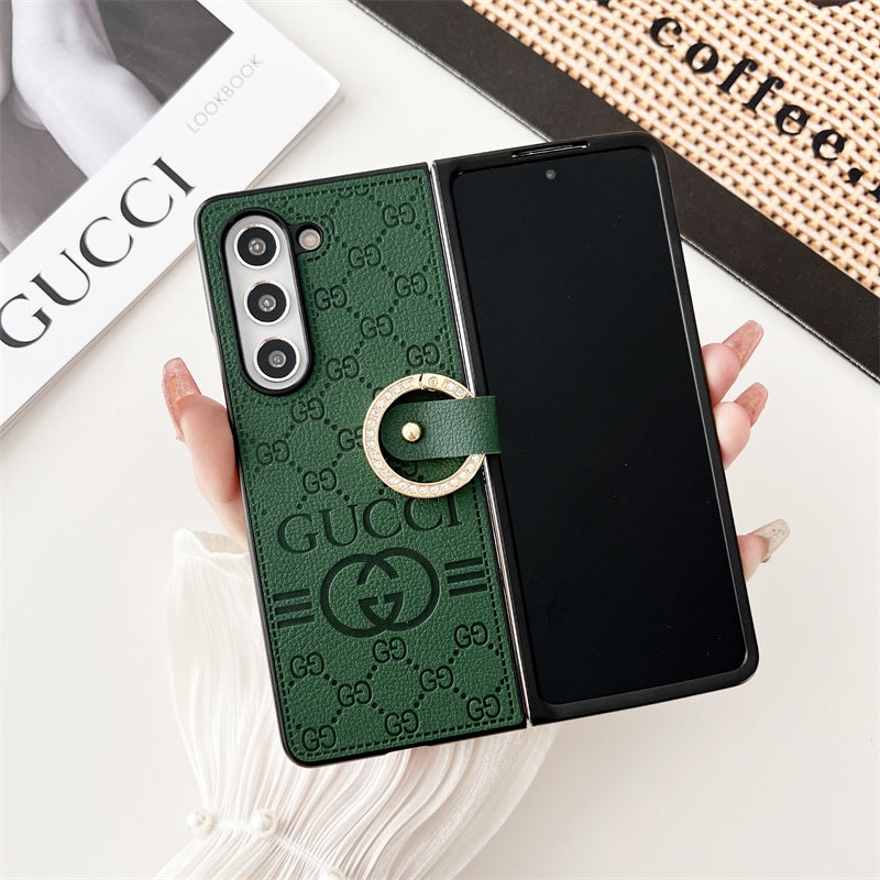 Modische Galaxy-Hülle im Ring-Design für Samsung