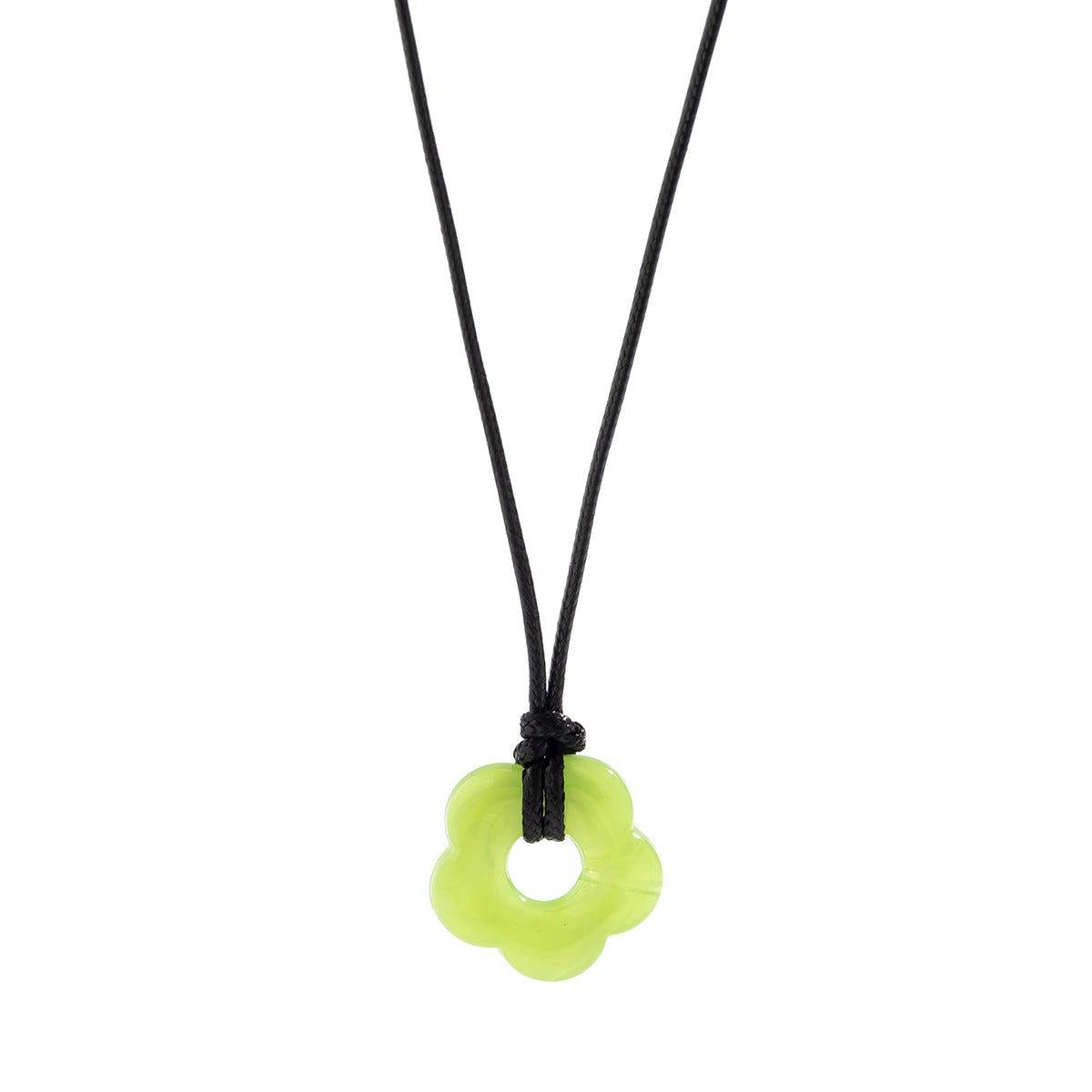 Collana con ciondolo a forma di fiore