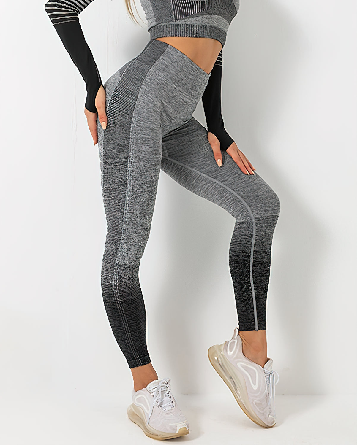 Leggings senza cuciture Harmony - Nero
