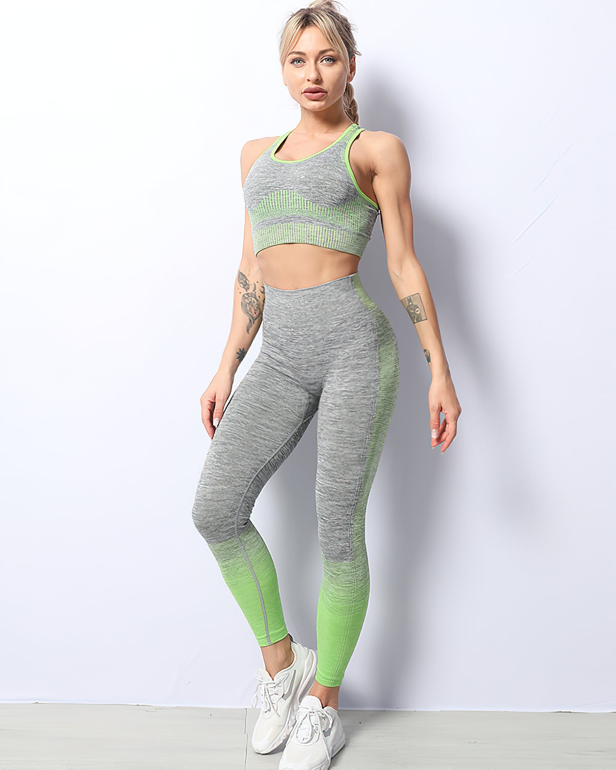Leggings senza cuciture Harmony - Verde